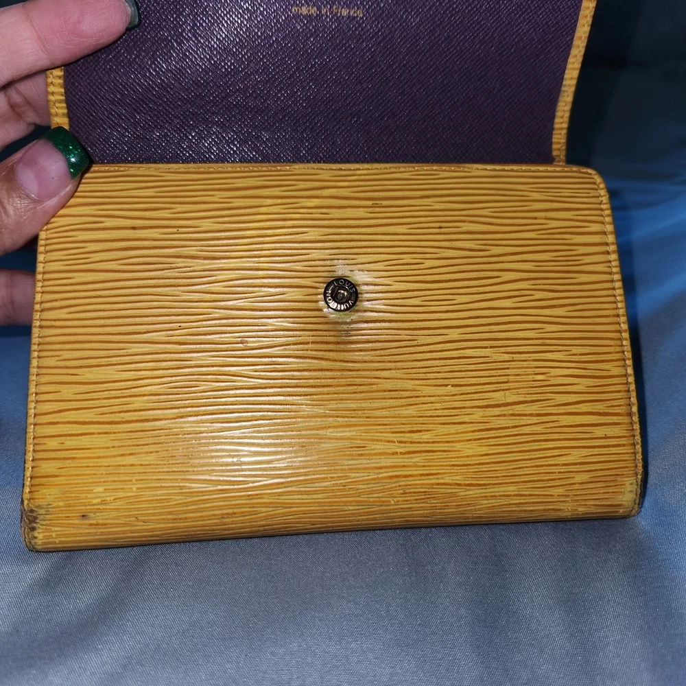 Rehab Louis Vuitton Yellow Clutch